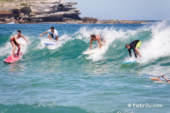 Surfeurs  Bondi Beach - Australie